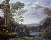 Claude Lorrain, Ascanius Shooting the Stag of Sylvia